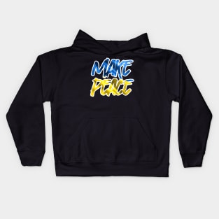 Make Peace Kids Hoodie